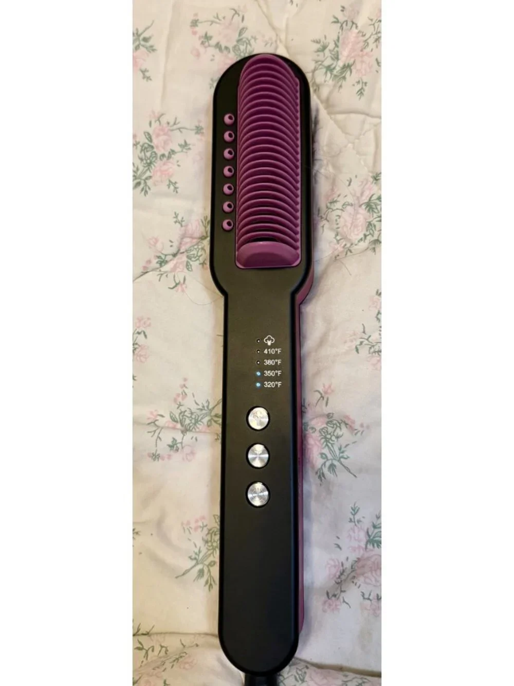 NEW Slopehill STEAM Hair STRAIGHTENER Brush IONIC New Open Box KD890